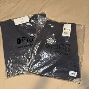 Women’s Figs Joggers Scrubs Set - Charcoal NWT